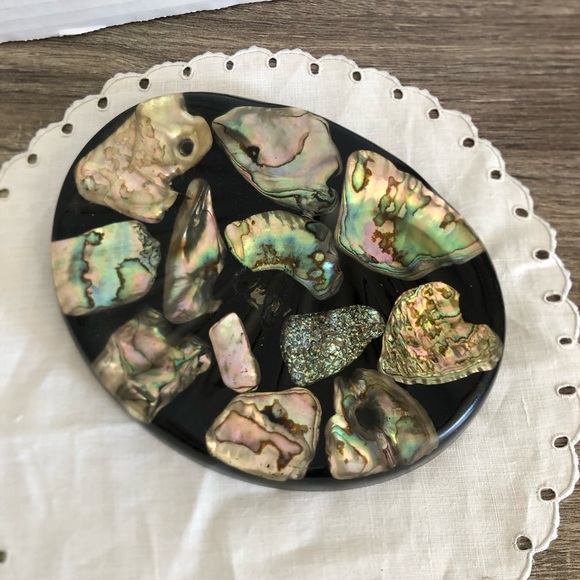 Vtg Lucite Shell Trinket Dish - Picture 2 of 10